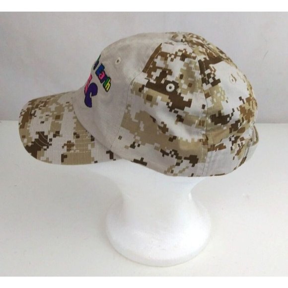 Angels On Earth PPEC Pixelated Camo Embroidered Adjustable Baseball Cap - Picture 5 of 7